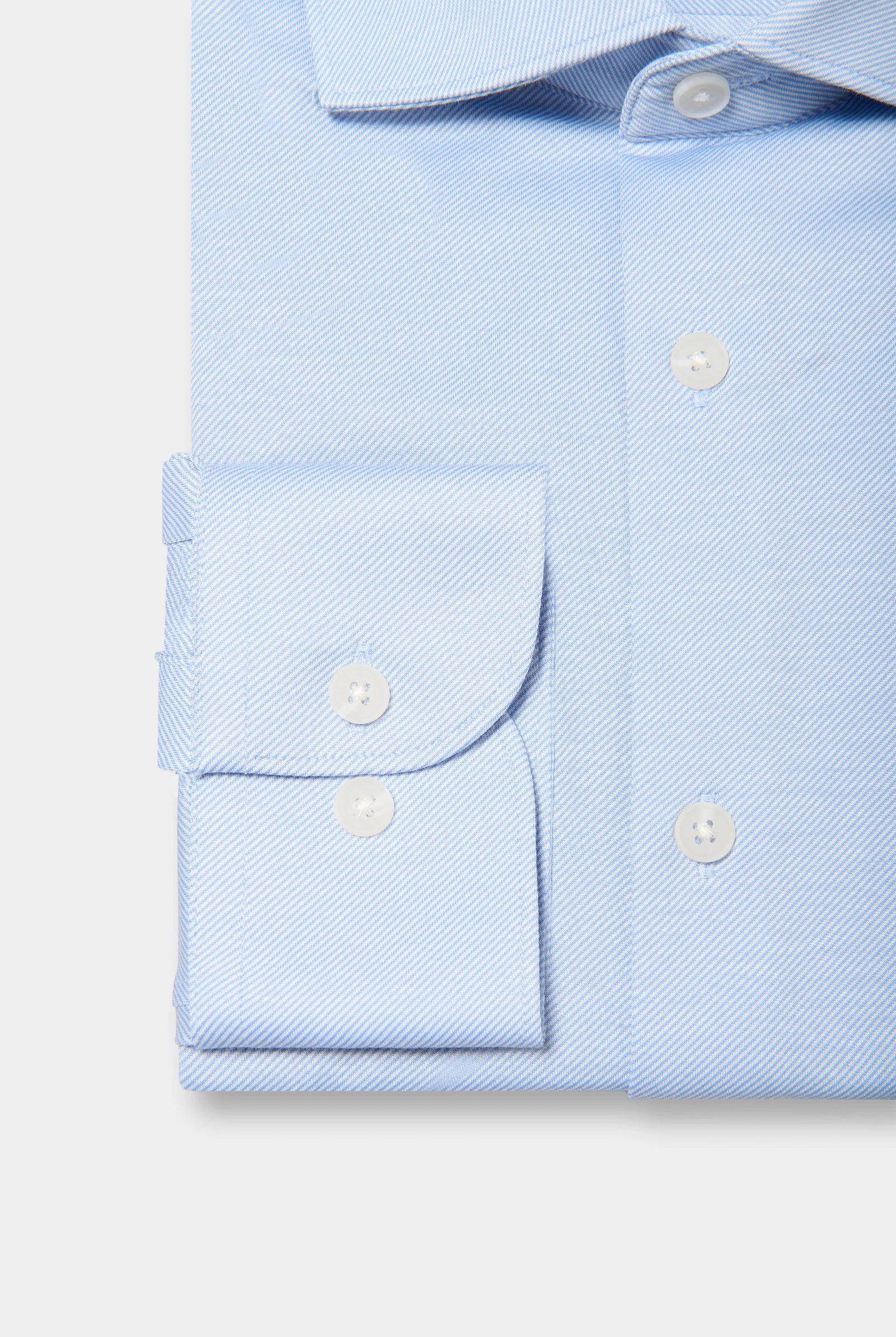 Jersey premium rayure en biais coupe confortable — Chemise Jerem, coupe confortable