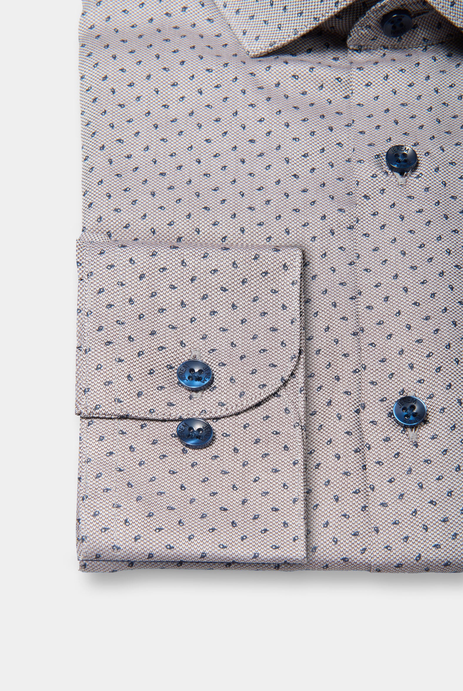 Chemise texturée Jerem, coupe ajustée