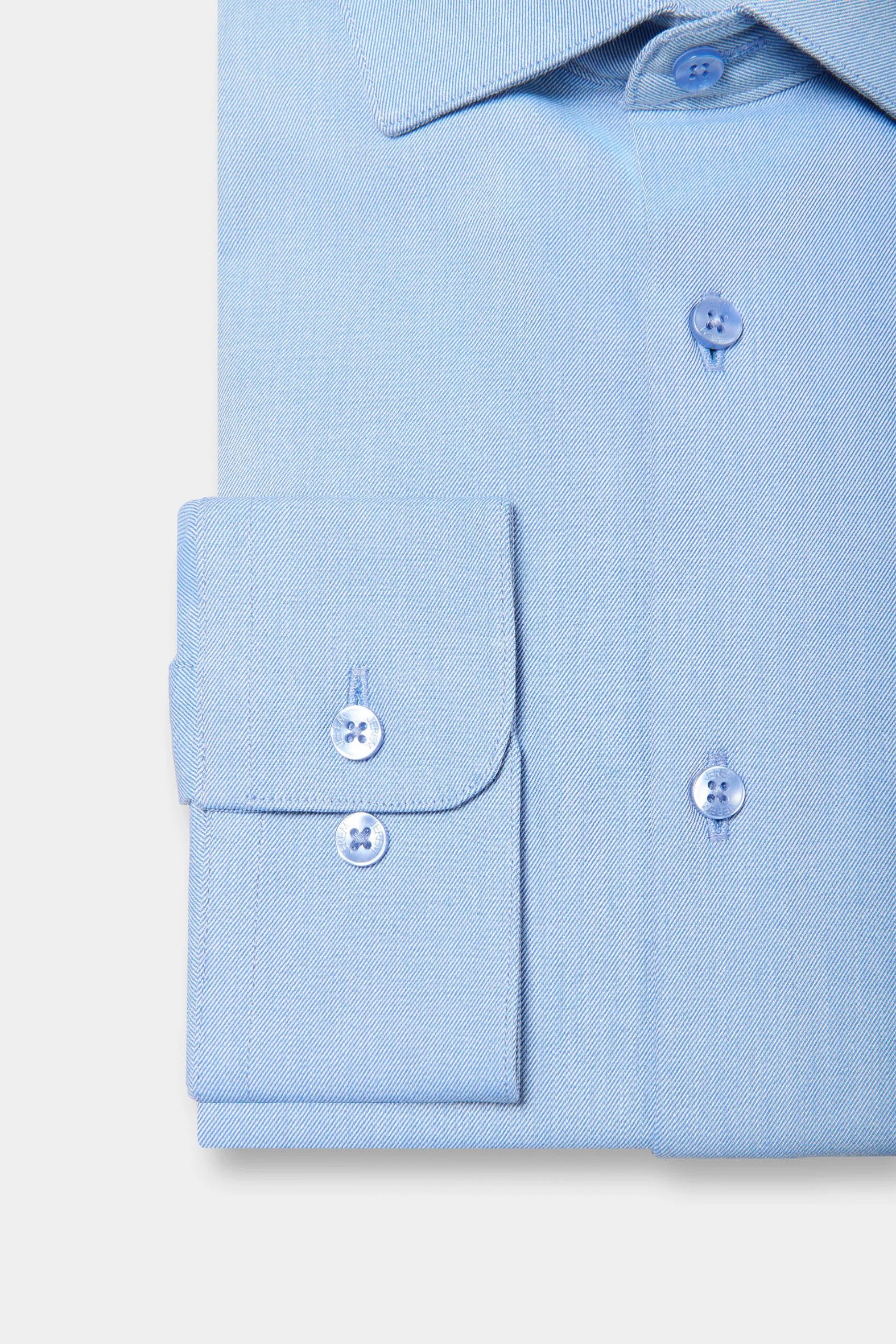Chemise en tissu coolmax : confort et performance - coupe droite Jerem, coupe droite, col semi-italien