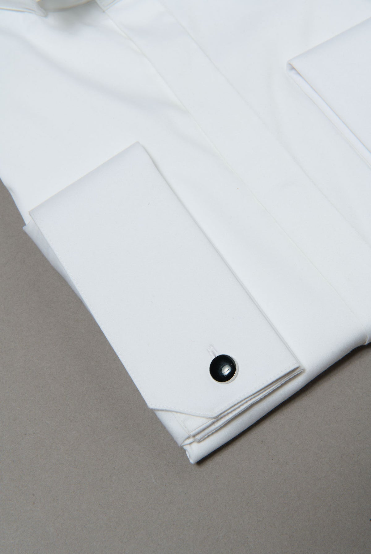 Satin stretch col cassé coupe ajustée — Chemise cérémonie Jerem, coupe ajustée