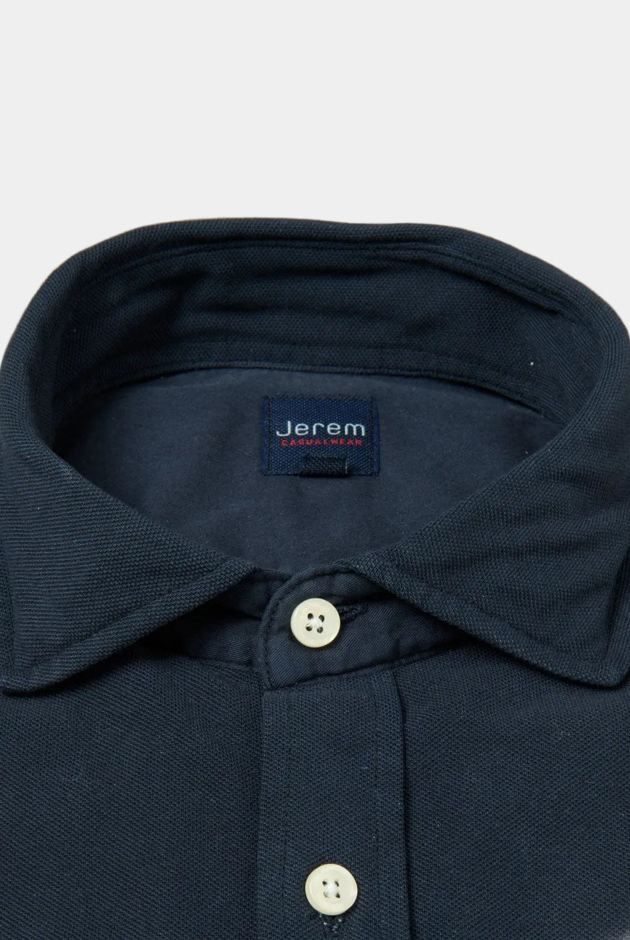 Chemise teinte Jerem, col semi-italien, coupe confortable