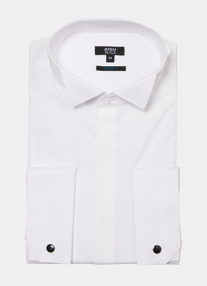 Cutaway collar dress shirt by Jerem, slim fit