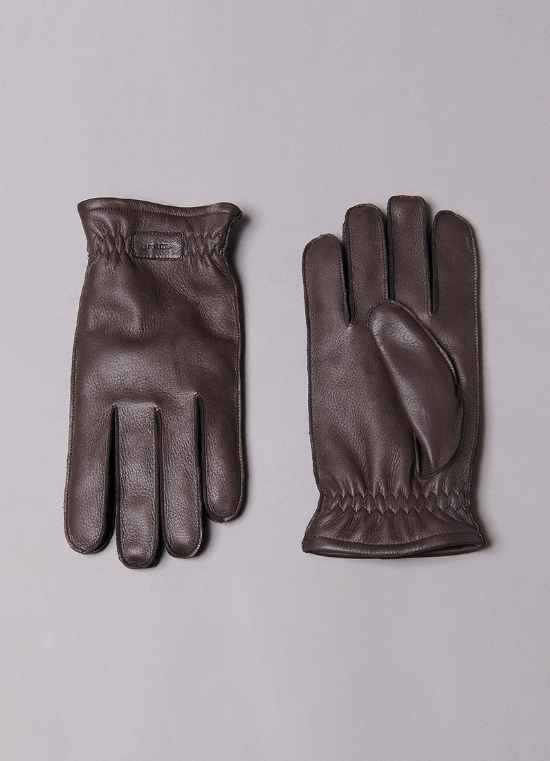 Gants en cuir grainé gadeers Jerem Paris