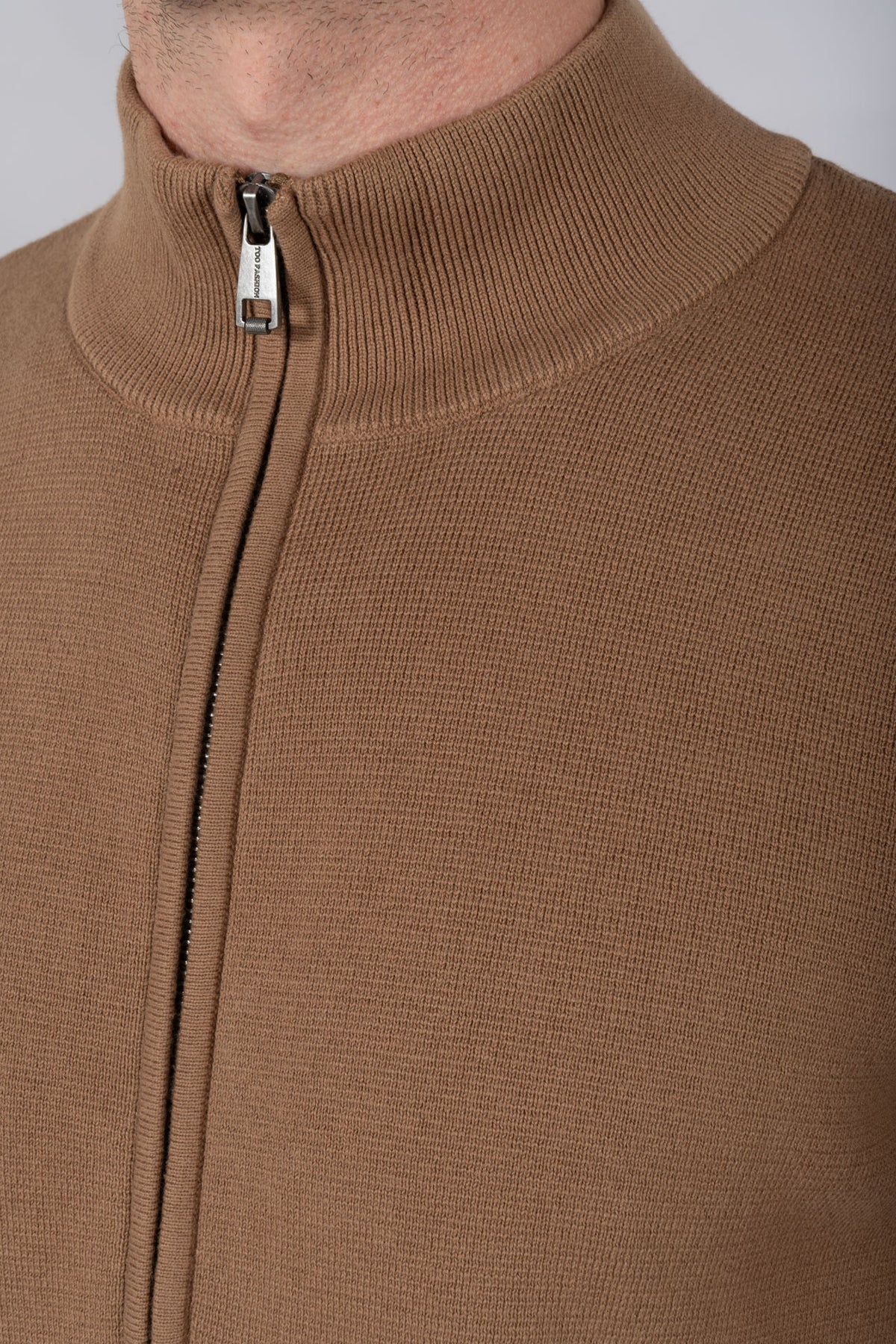 Gilet col cheminée zippé costi Jerem vue 3