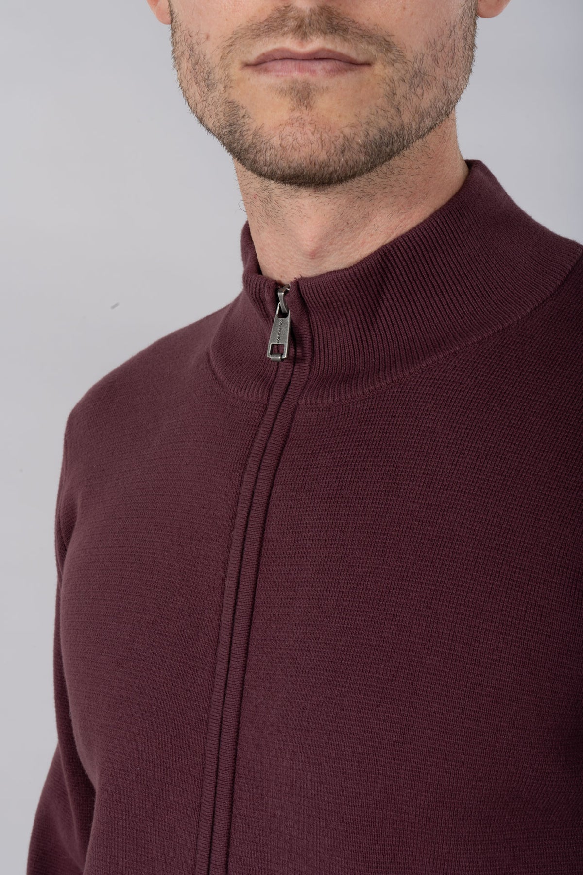 Gilet col cheminée zippé costi Jerem vue 5