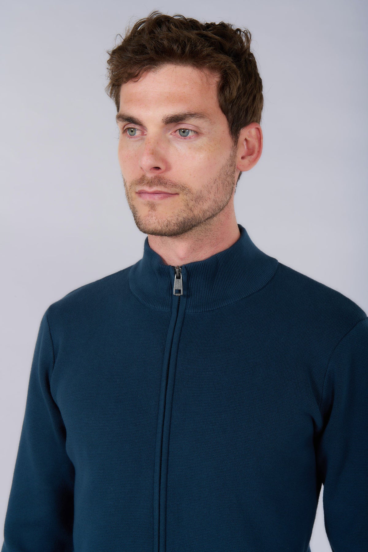 Gilet col cheminée zippé costi Jerem vue 13