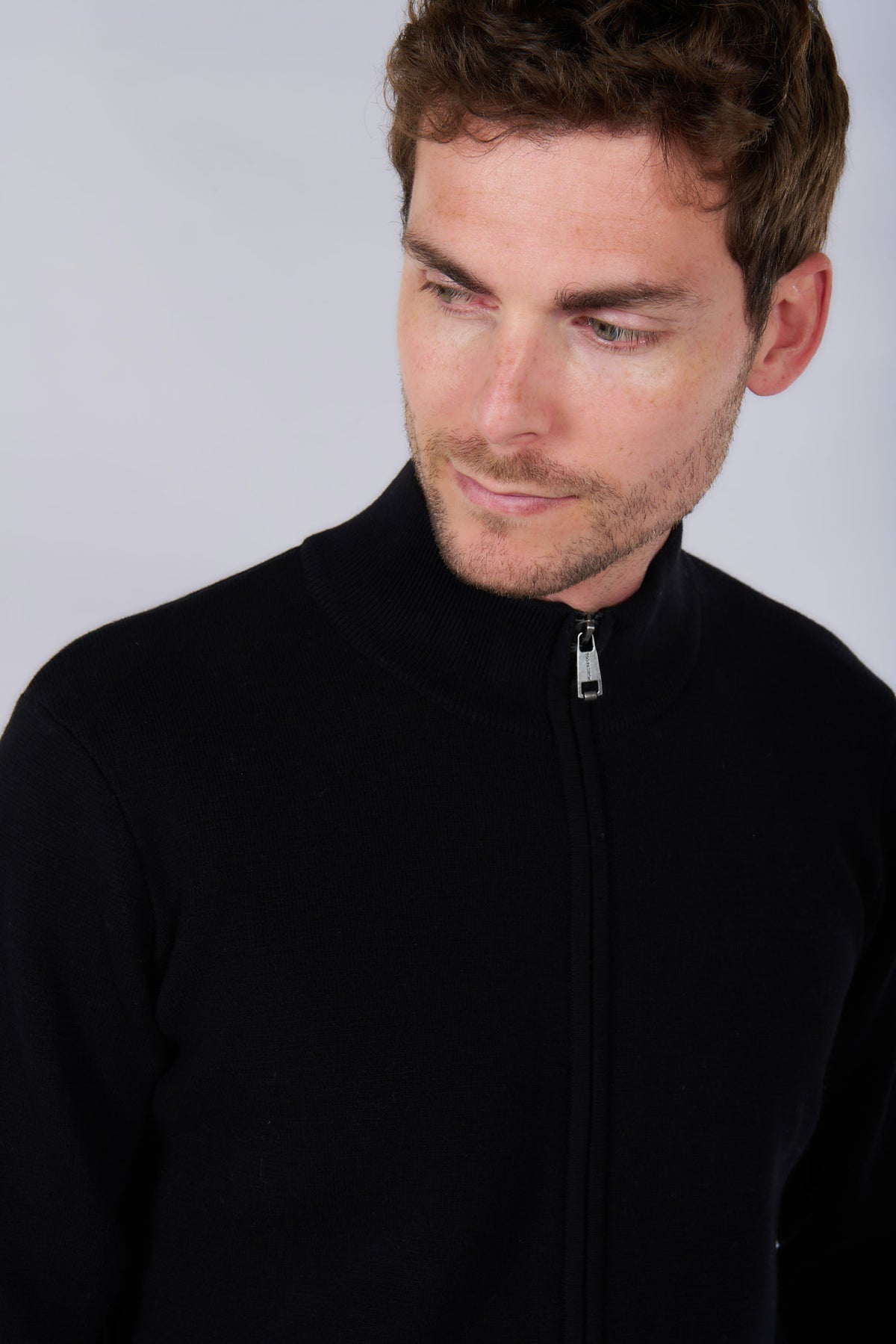 Gilet col cheminée zippé costi Jerem vue 8