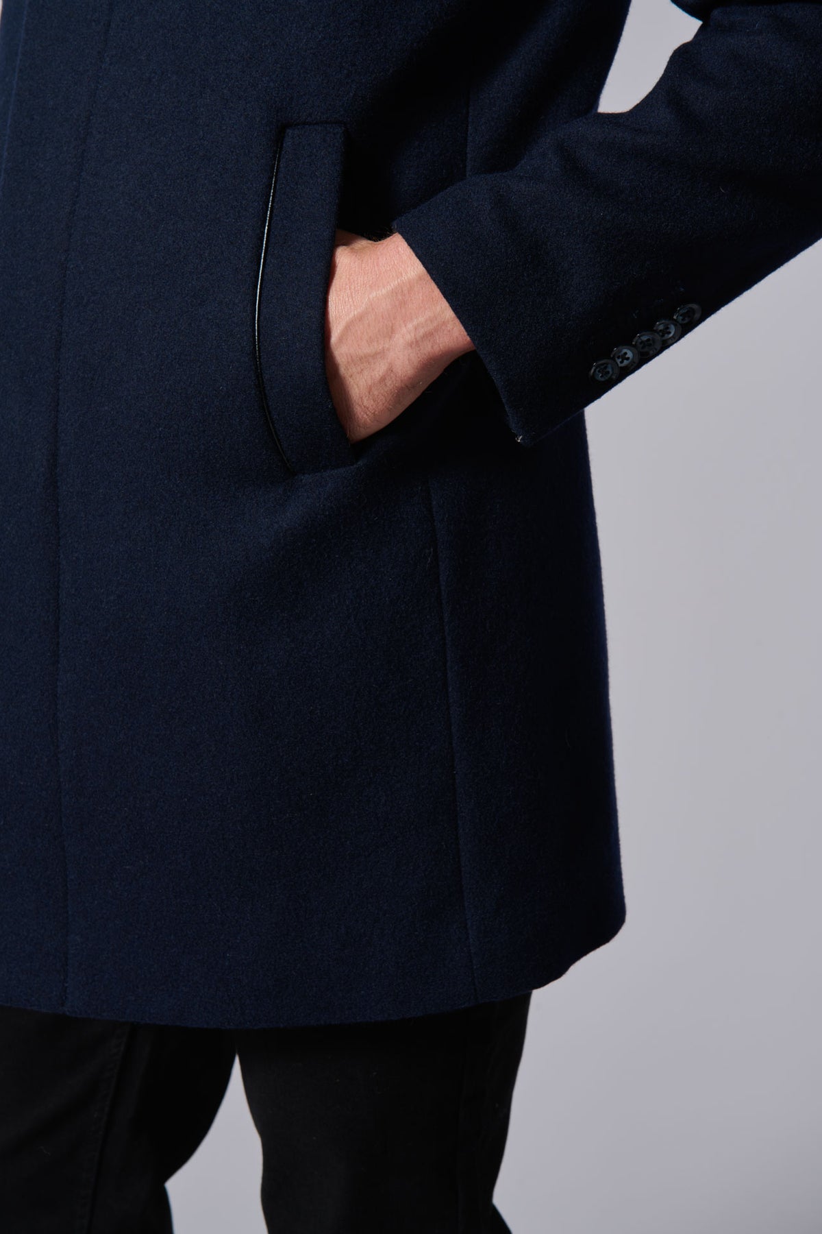 Manteau col officier - Jerem