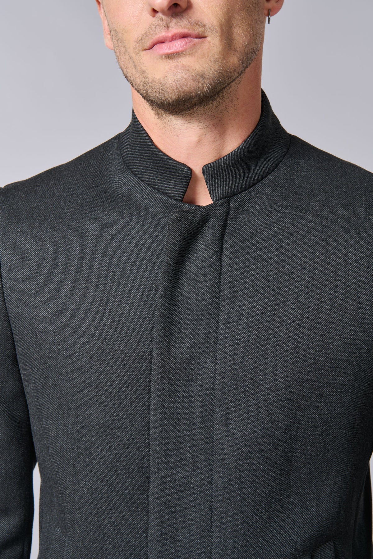 Manteau col officier Jerem vue 2
