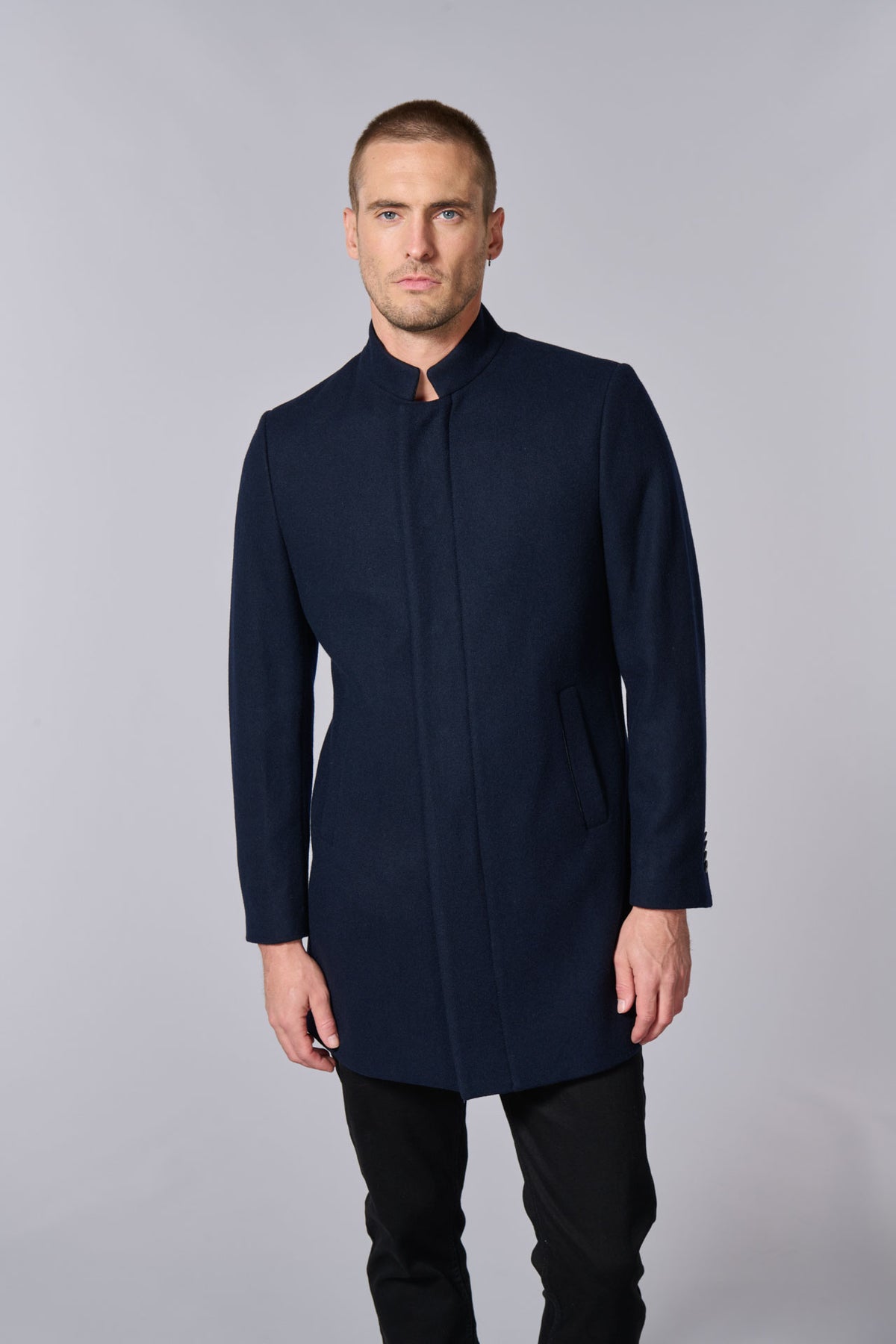 Manteau col officier, Jerem