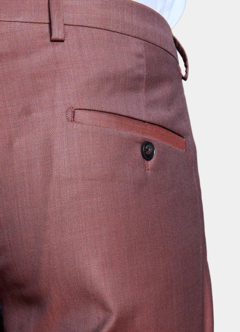 Pantalon de costume ajusté, laine vierge natural stretch Jerem, ceinture sartoriale stretch, ceinture sartoriale