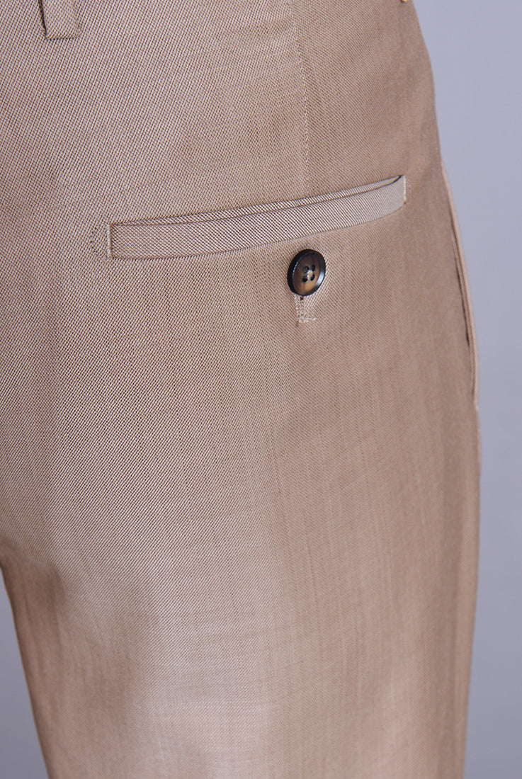 Pantalon de costume ajusté Jerem, poches italiennes, jambes semi-doublées