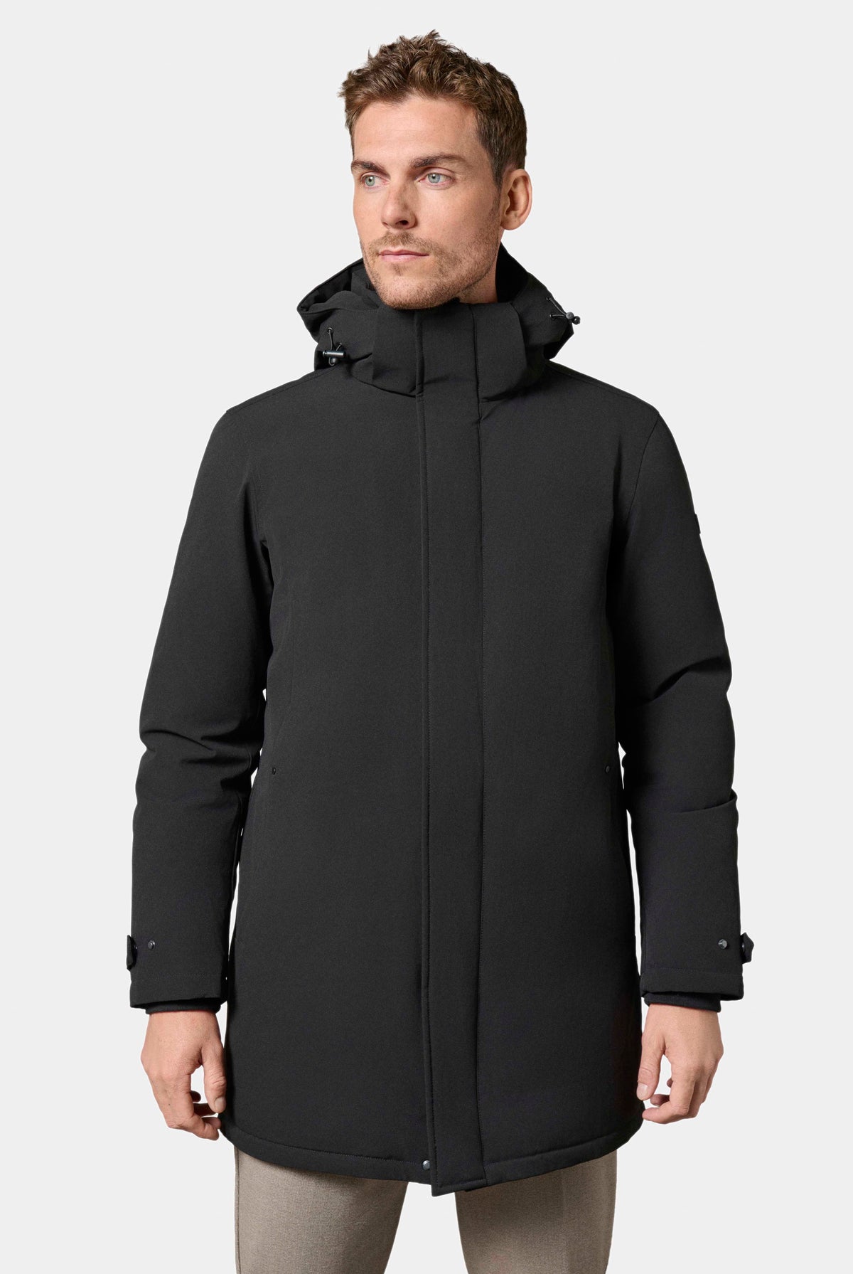 Parka capuche Masro Jerem, coupe confortable