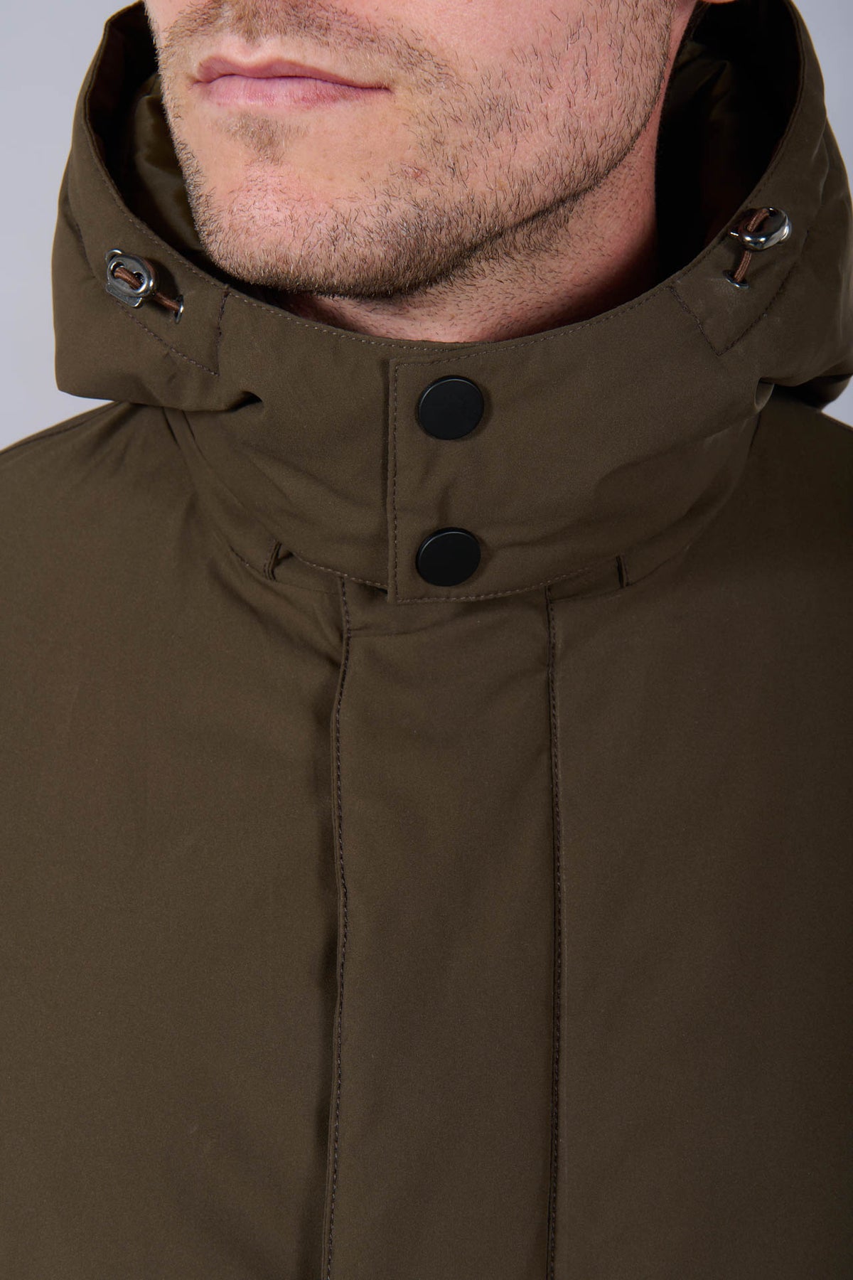 Parka capuche amovible en tissu déperlant Jerem vue 5