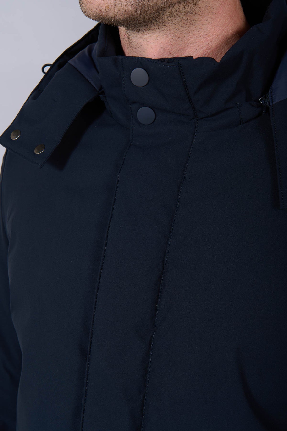 Parka capuche amovible, tissu déperlant Jerem