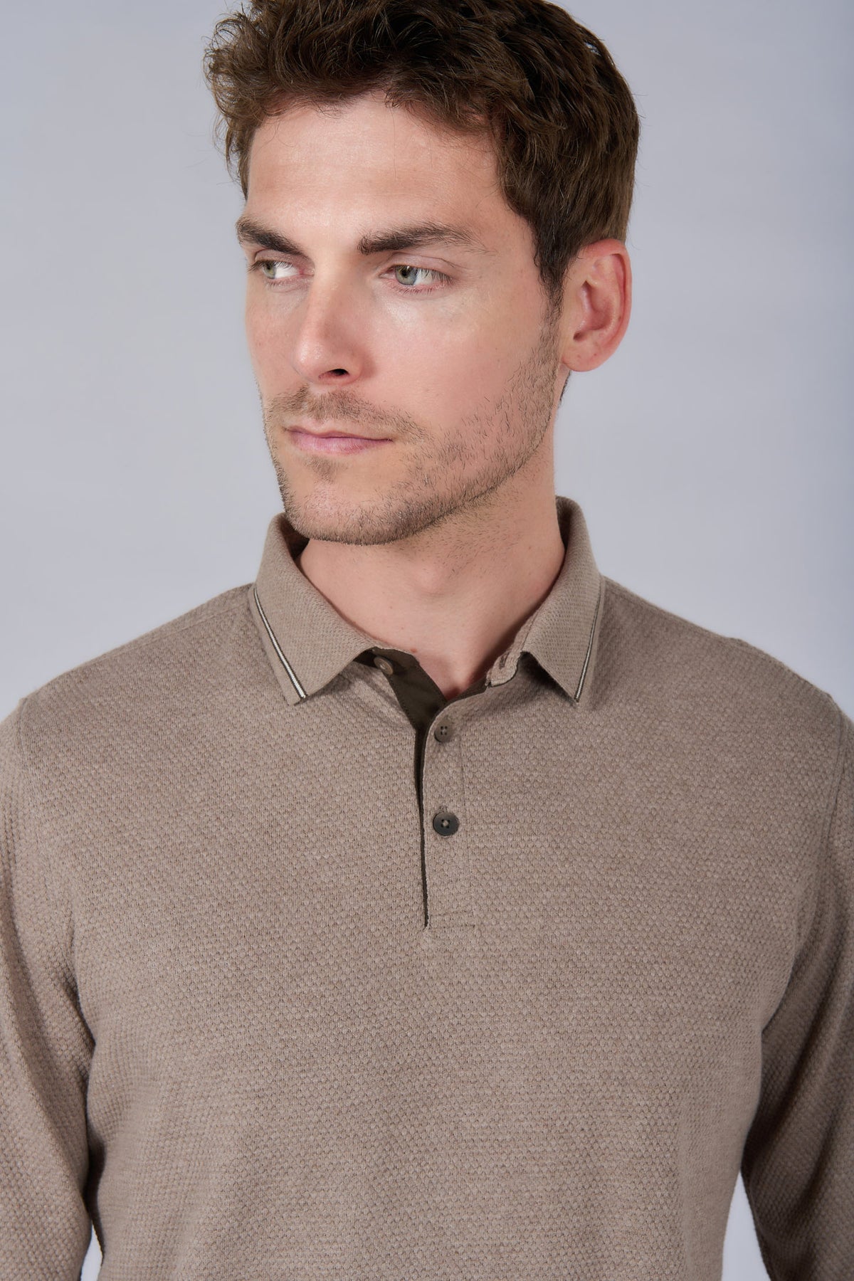 Polo sully texturé col classique Jerem vue 13