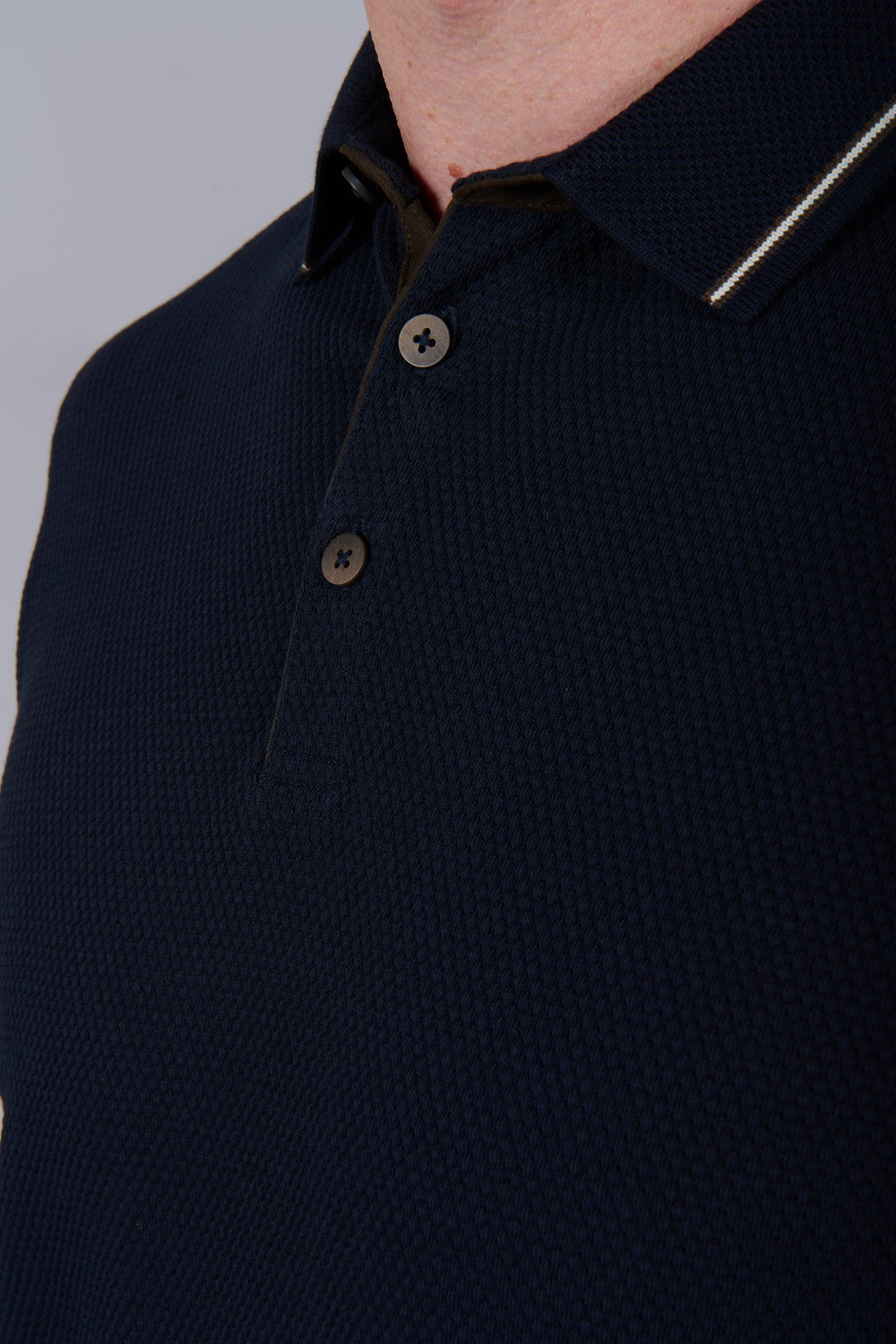 Polo sully texturé col classique Jerem vue 7