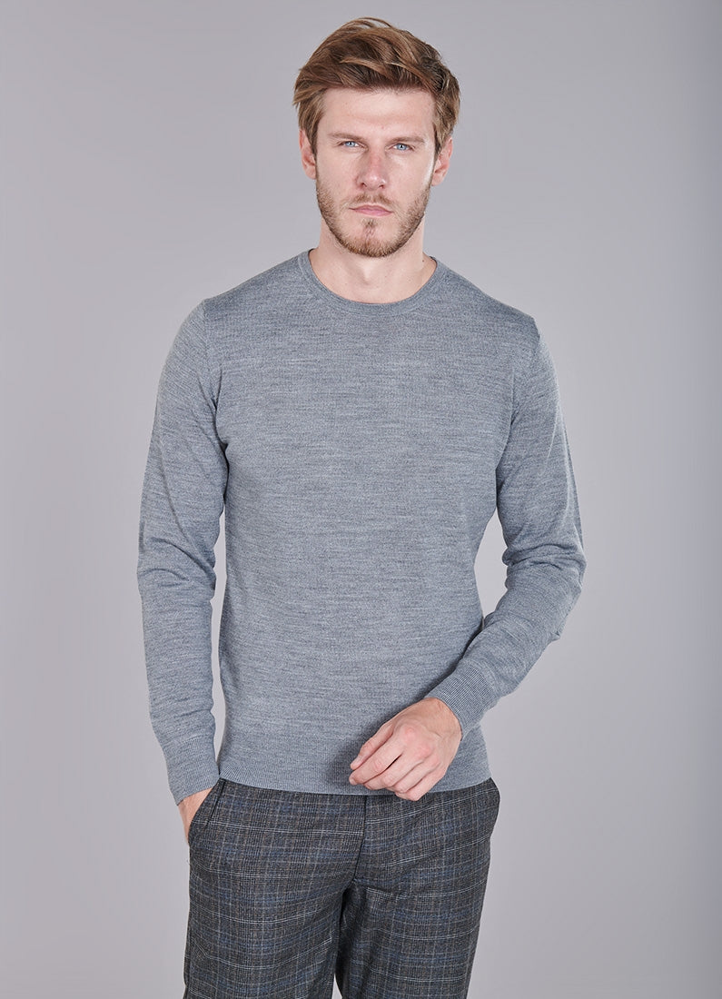 Pull col rond Jerem, coupe droite vue 12