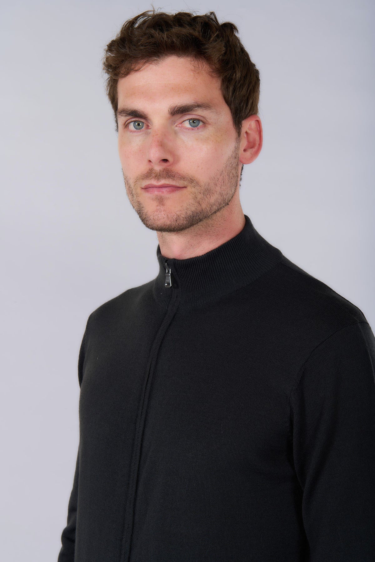Gilet col montant zippé zagram Jerem vue 4