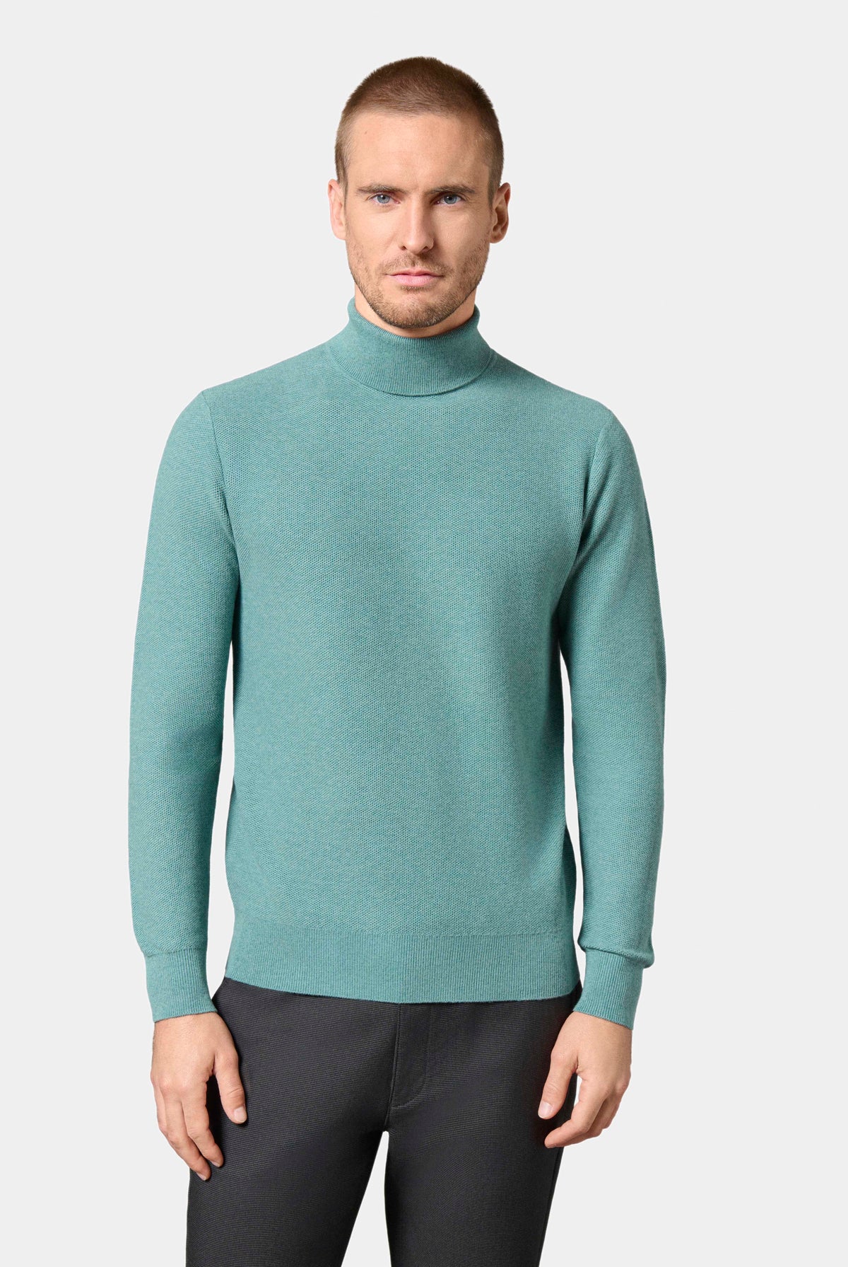 Pull col roulé en coton cachemire Thira Jerem vue 5