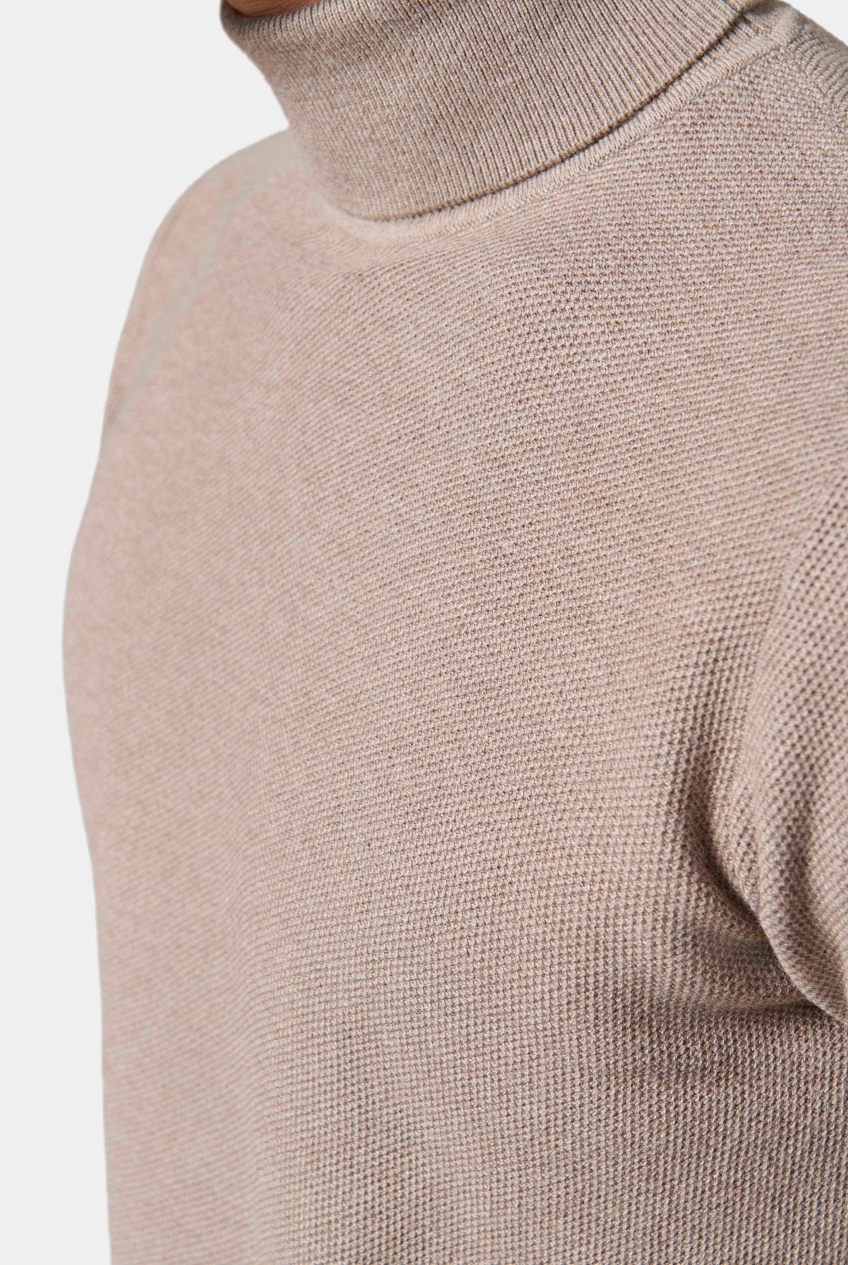 Pull col roulé en coton cachemire Thira, Jerem