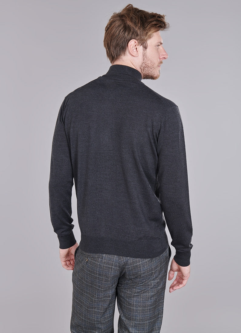 Gilet col montant zippé zagram Jerem vue 24