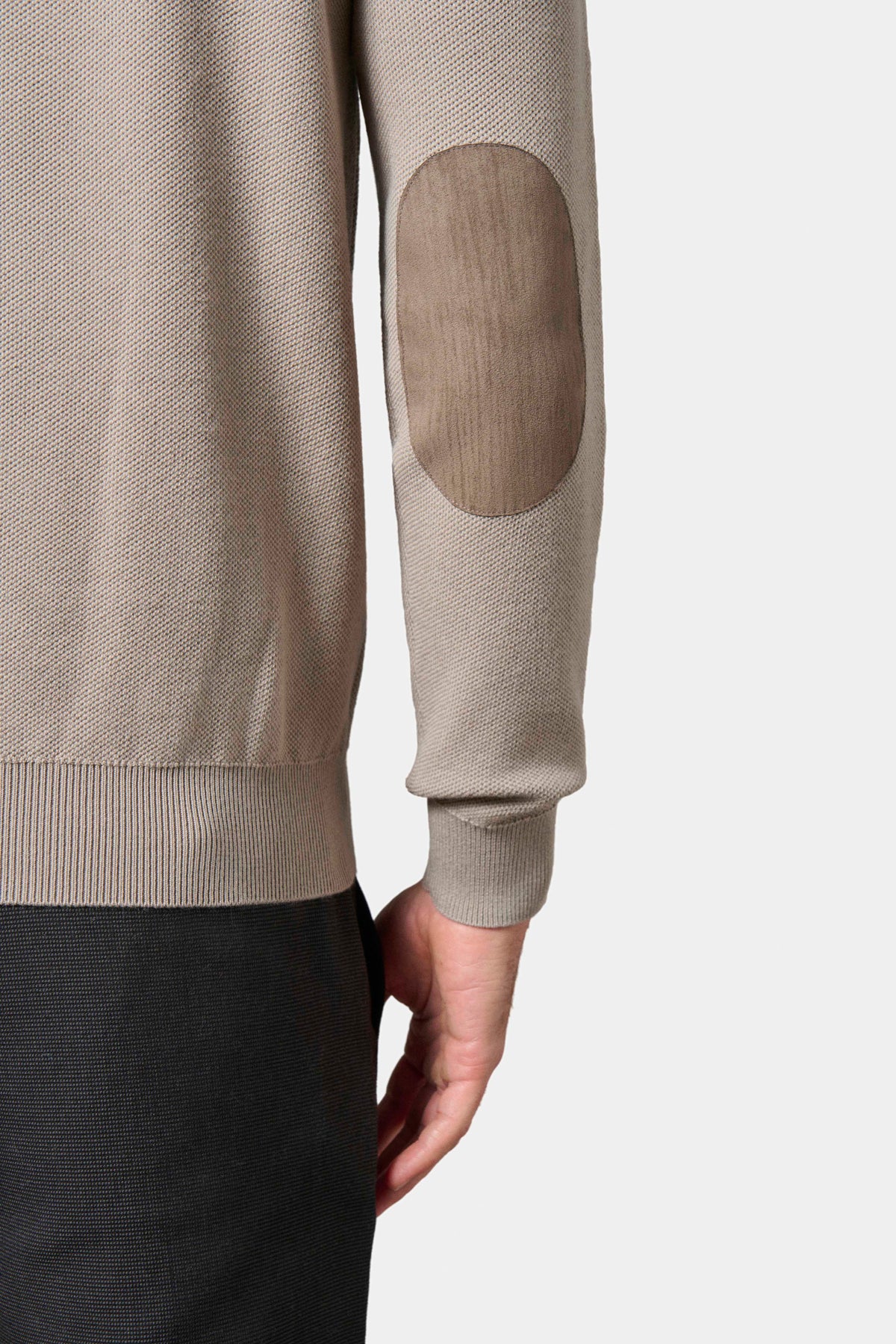 Nid d'abeille Zunity — Pull col camionneur Jerem