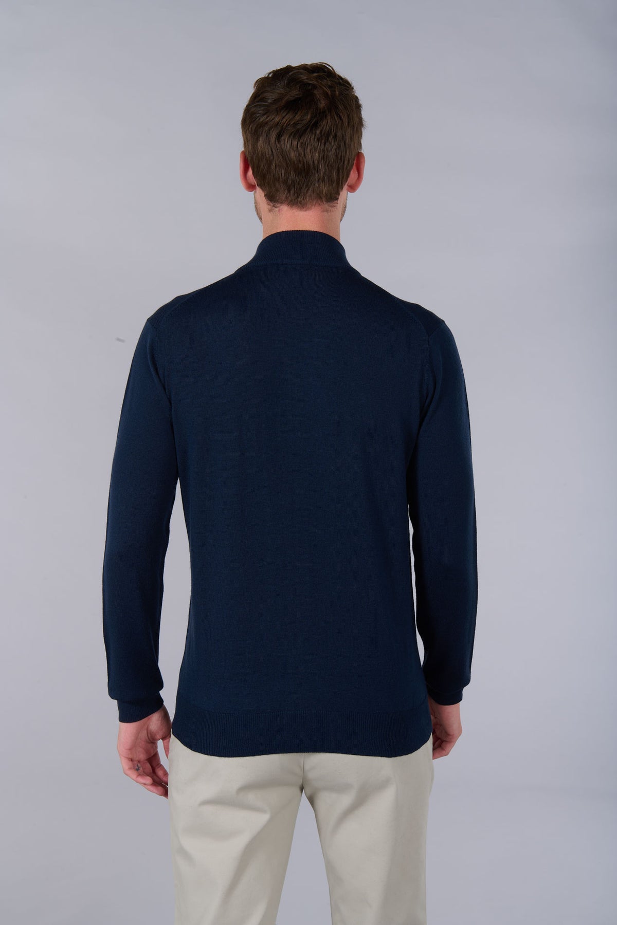 Gilet col montant zippé zagram Jerem vue 12