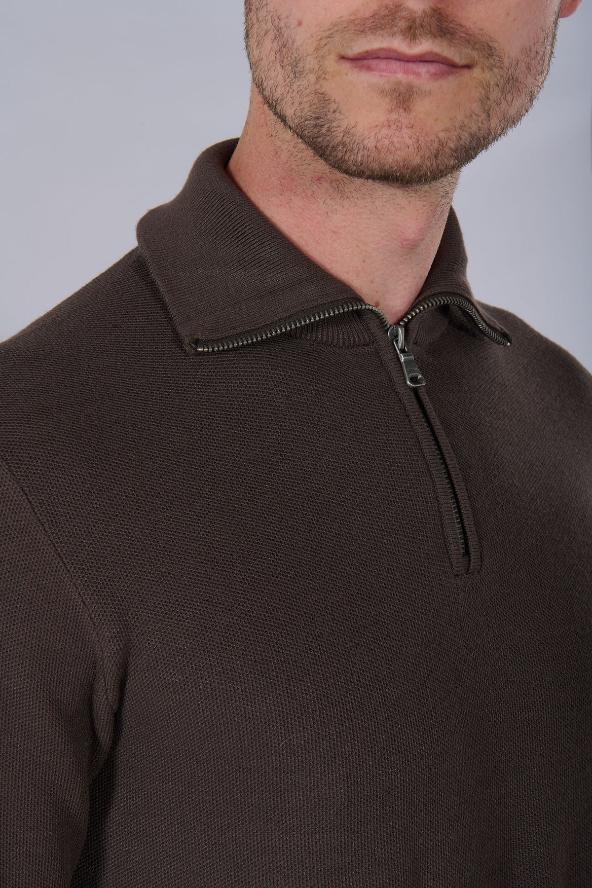 Pull col montant zippé zunlow Jerem vue 9