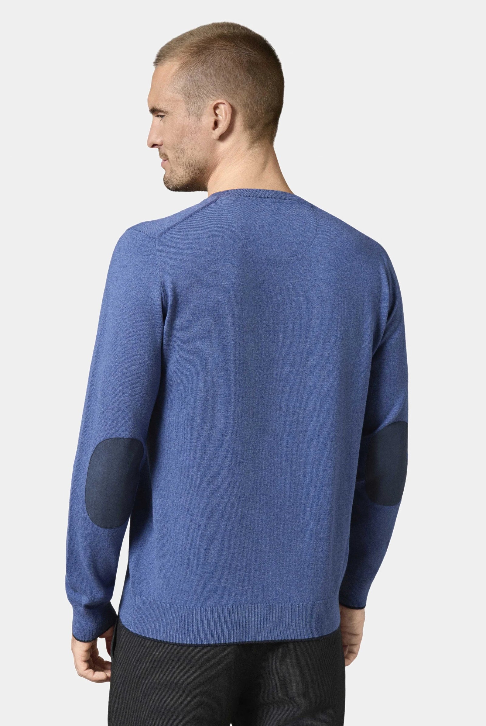 Pull col V coton en coton et cachemire Corki Jerem vue 5