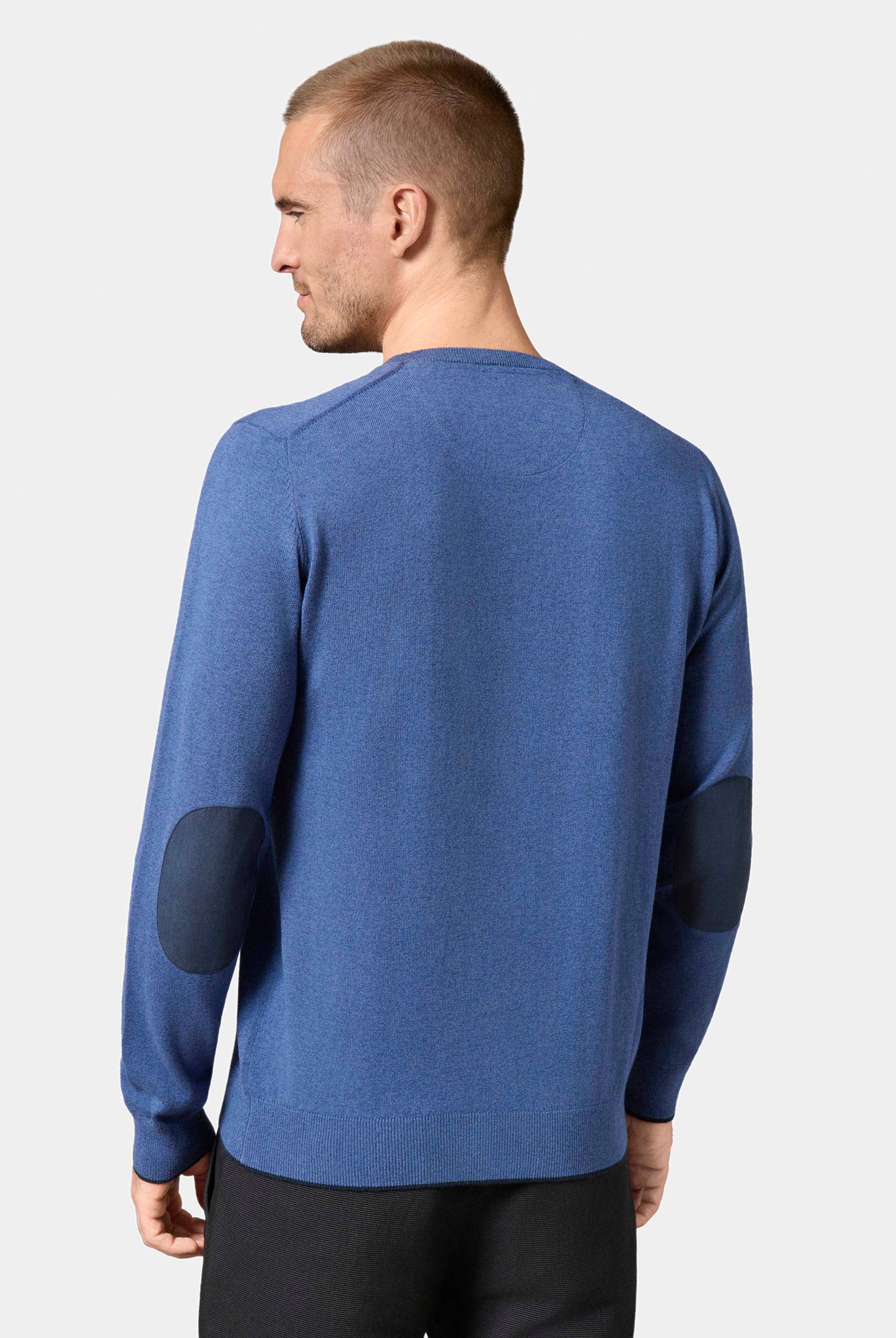 Pull col V coton en coton et cachemire Corki Jerem vue 5