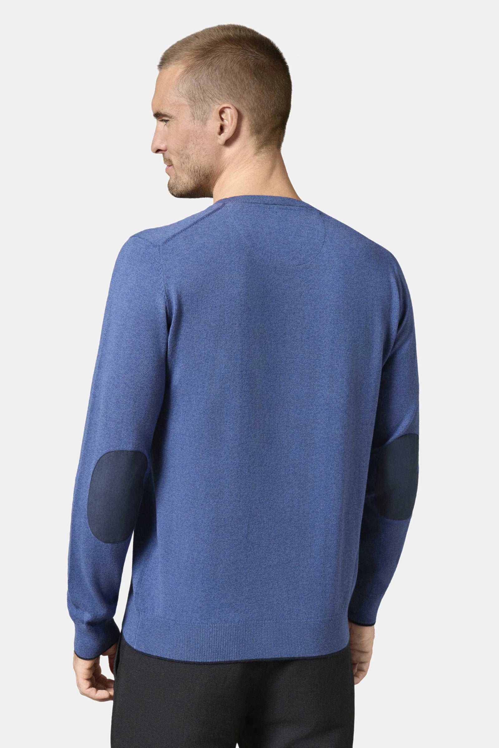 Pull col V coton en coton et cachemire Corki Jerem vue 5