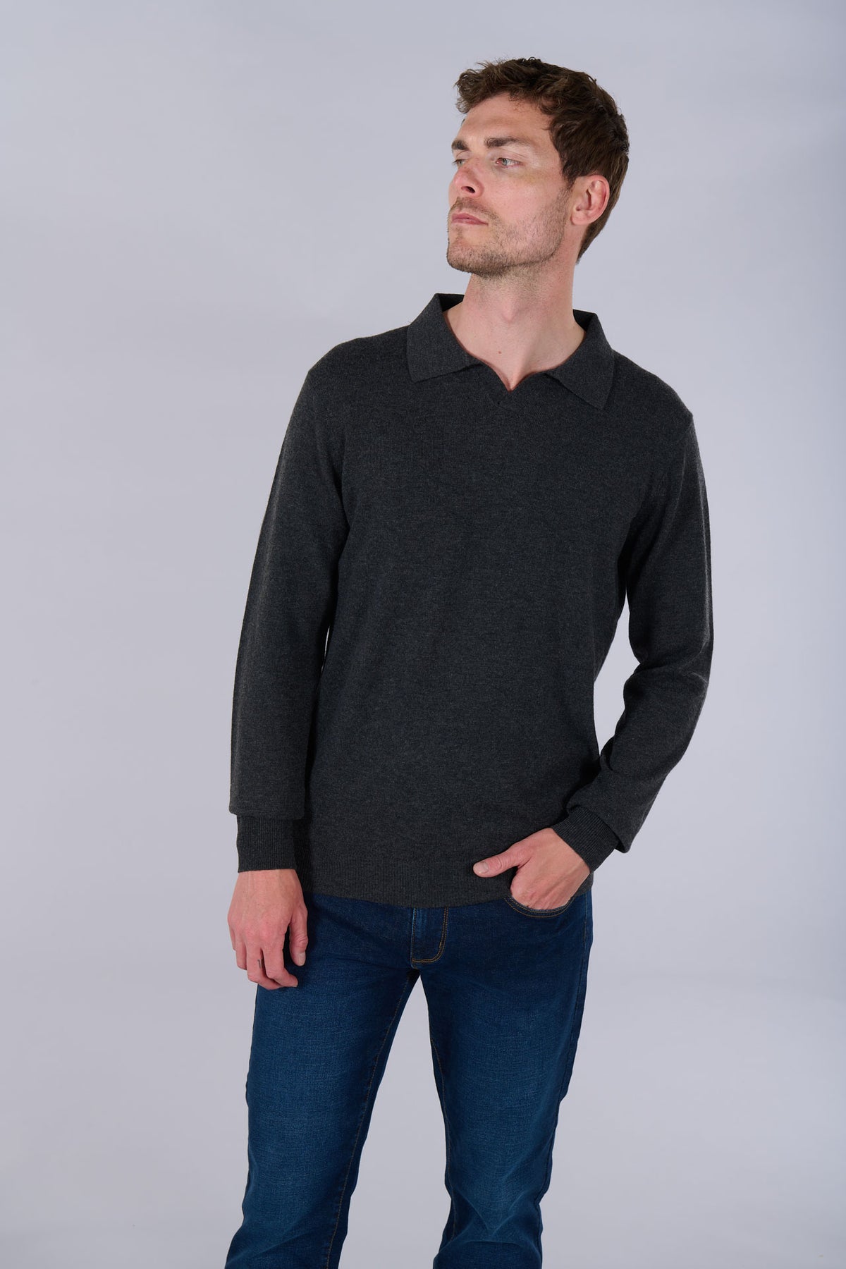 Pull col polo anton Jerem, col polo vue 3