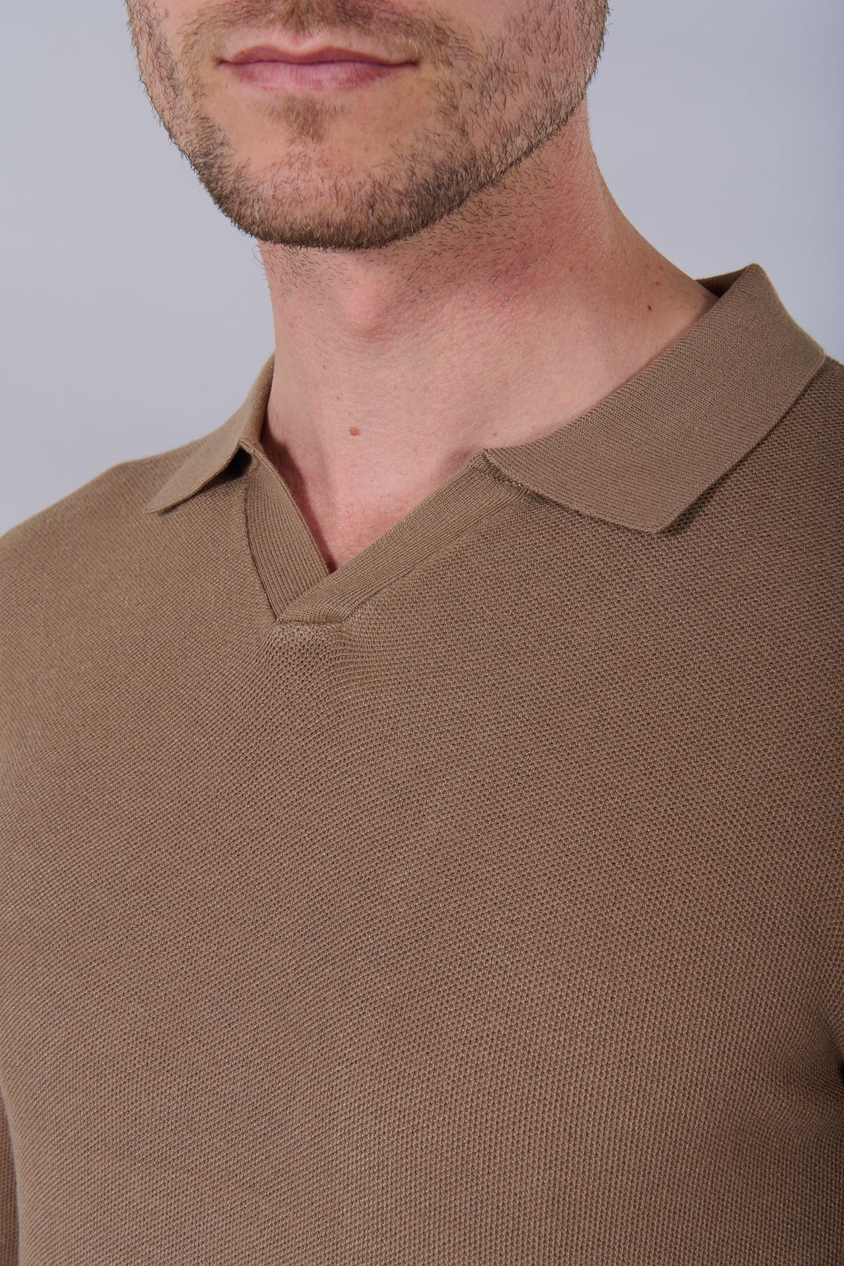 Pull col polo denon Jerem, col polo vue 4