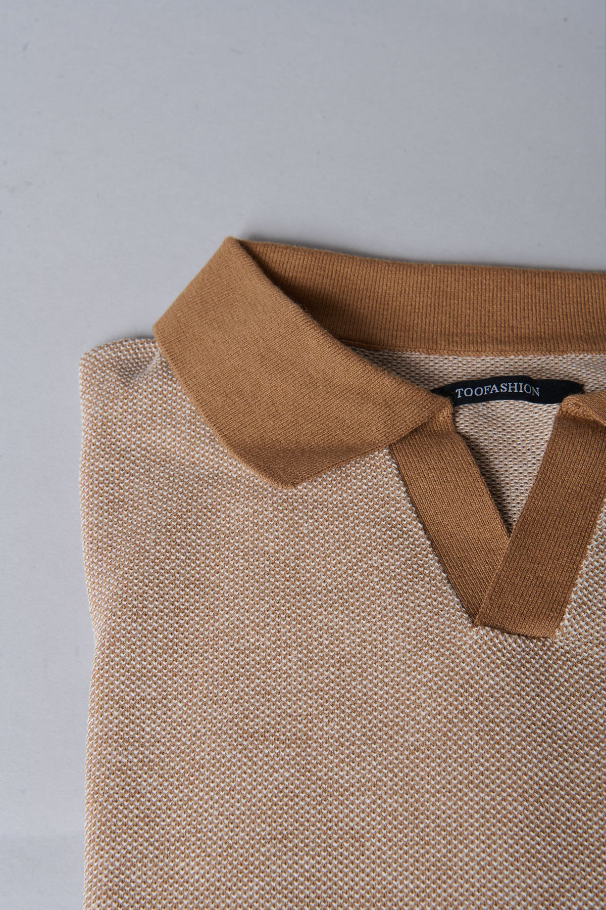 Pull manche courte col polo ouvert antik Jerem, col polo, manches courtes vue 21