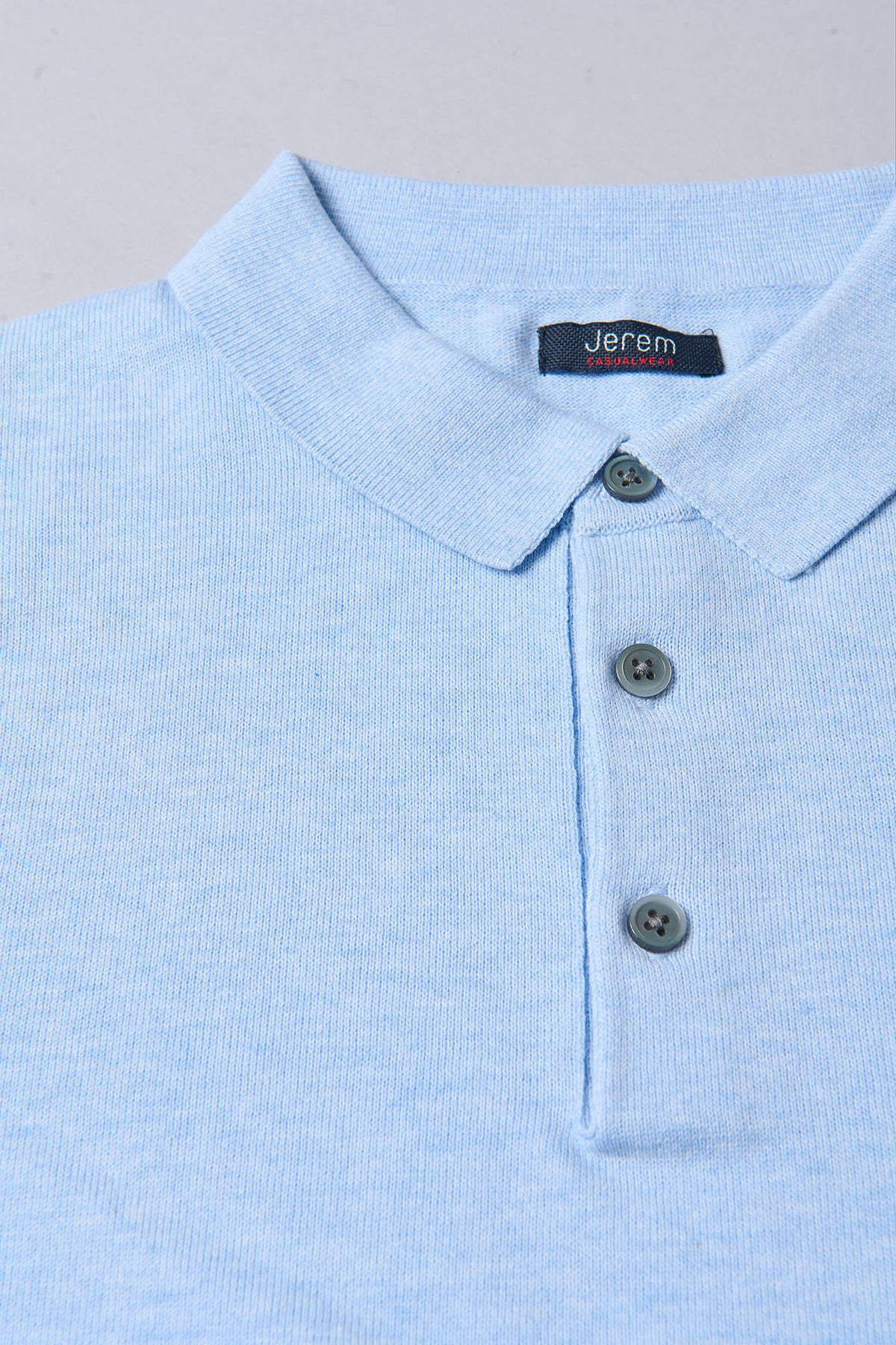 Pull manche courte col polo makak Jerem, col polo vue 7