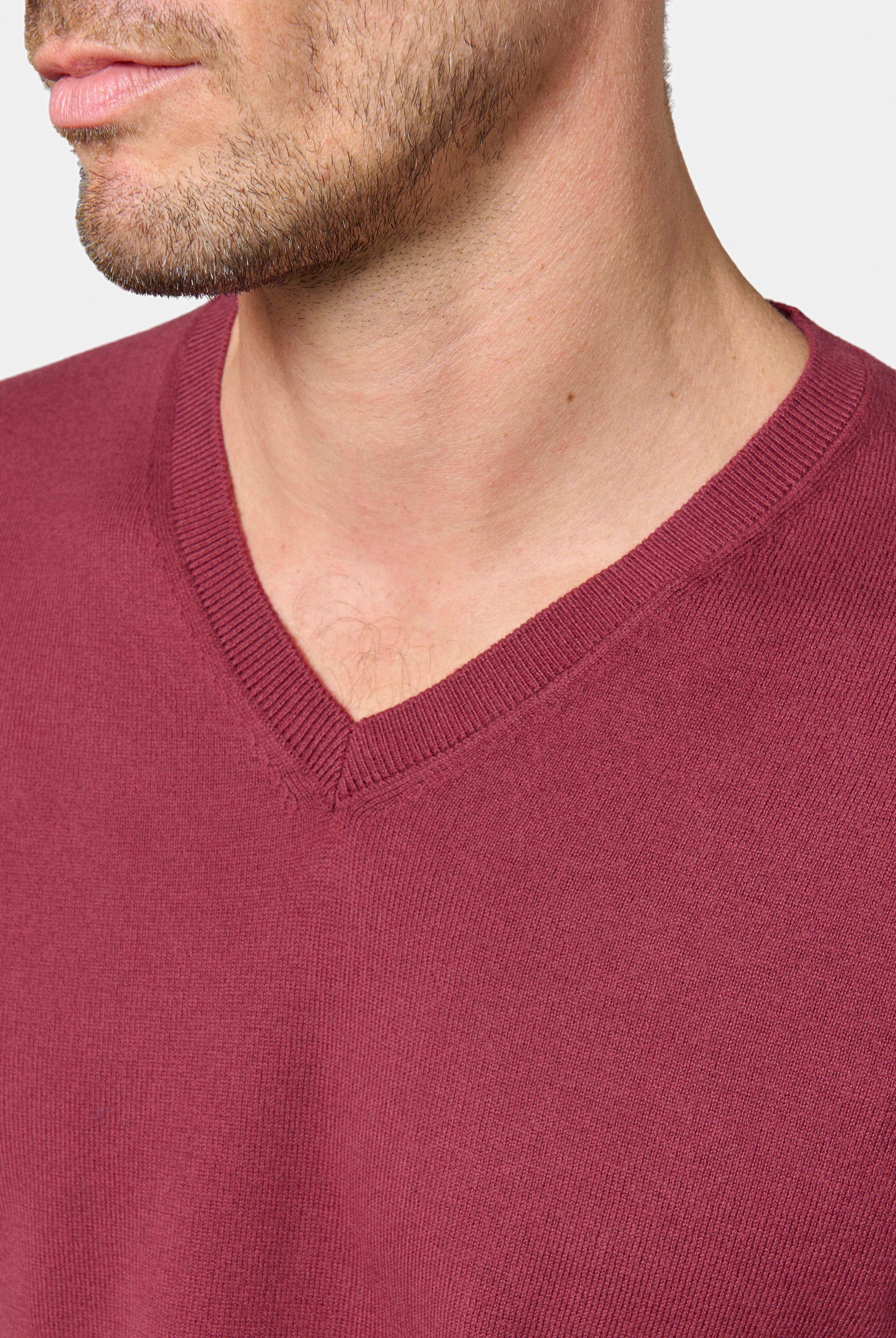 Pull col V coton Jerem vue 8