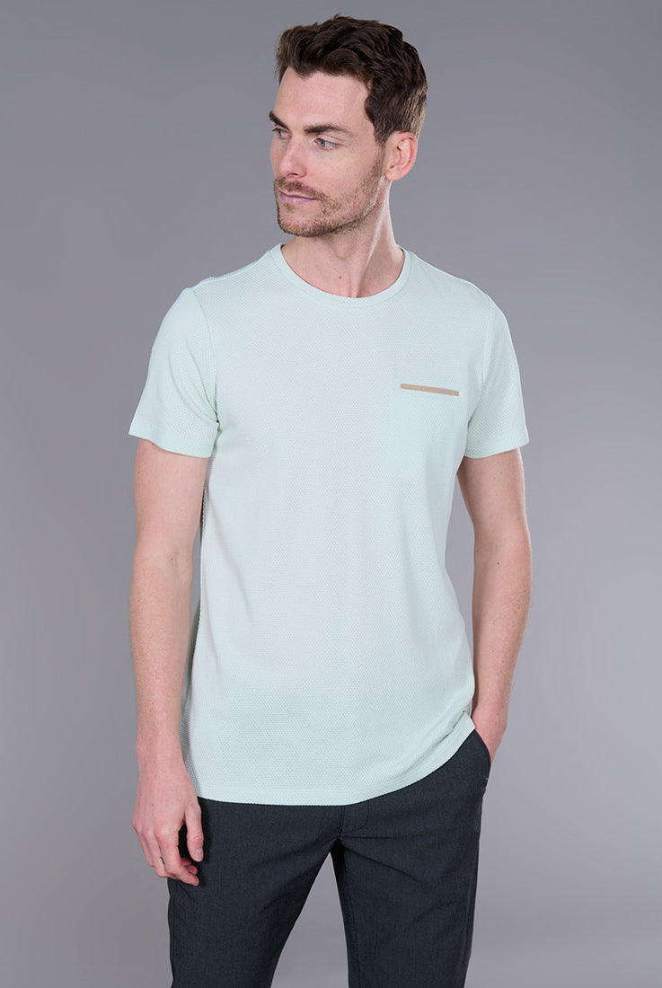 T-shirt col rond Jerem, manches courtes