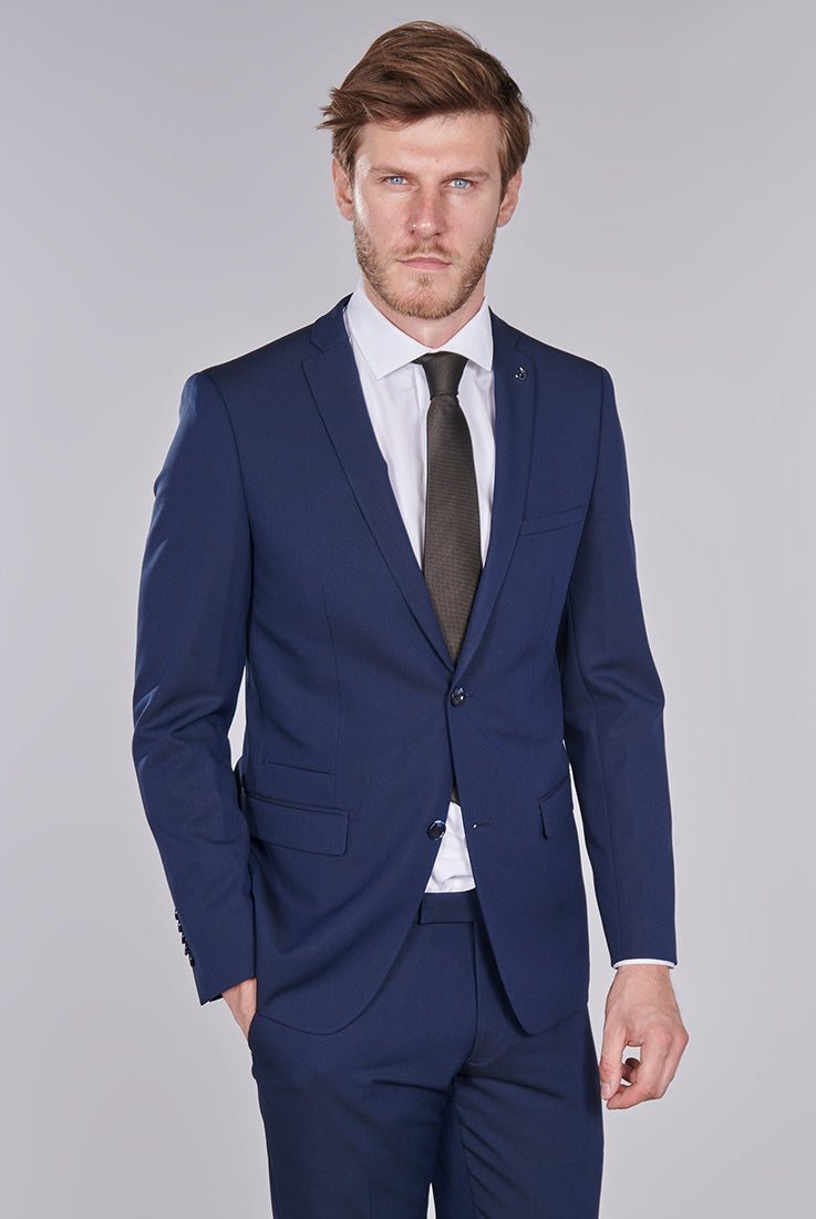 Veste de costume stretch Jerem, poche poitrine, coupe ajustée