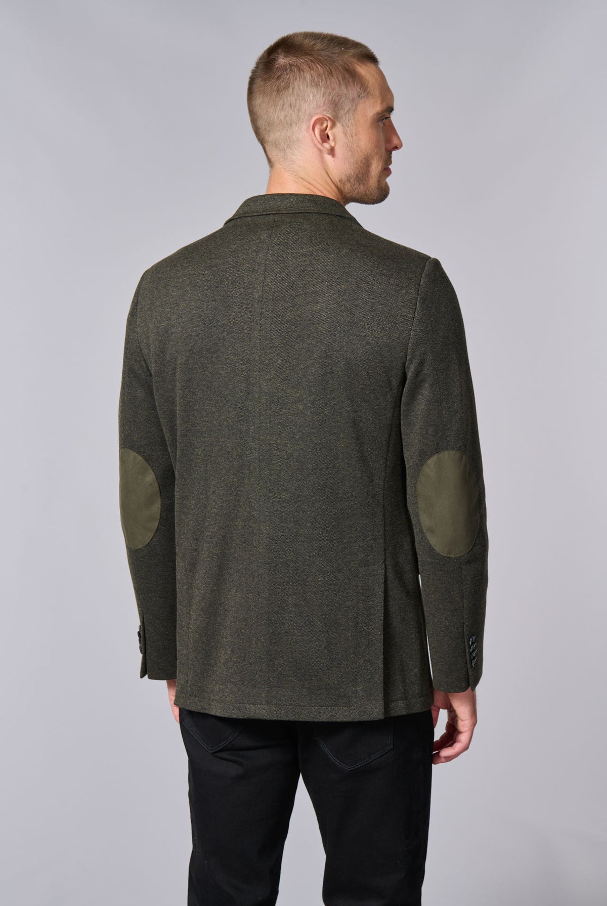 Veste souple, laine vierge mélangée Jerem, double fente d'aisance, entièrement doublée
