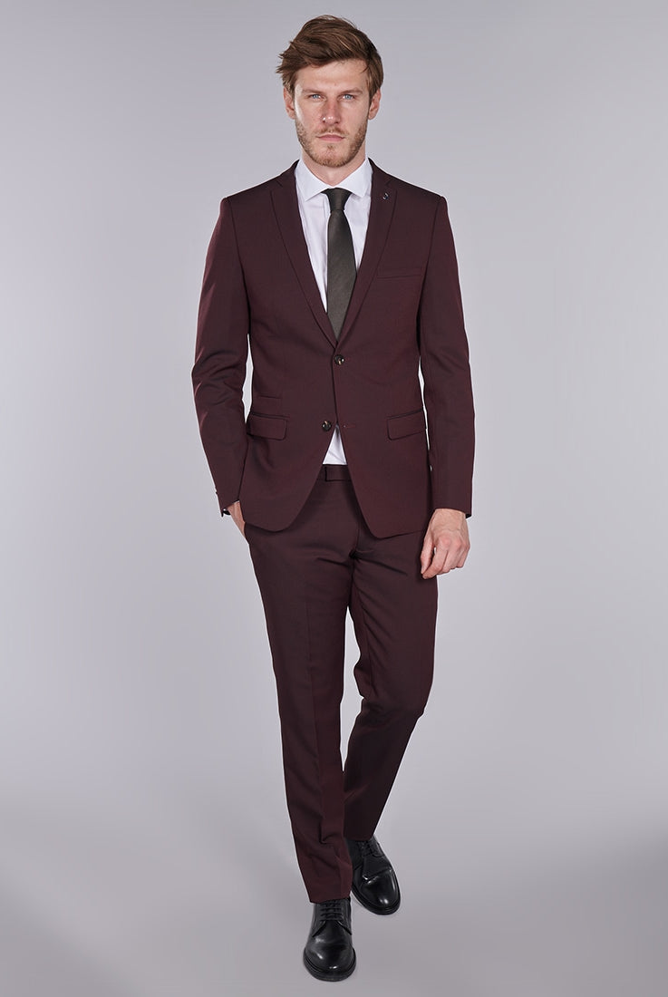 Veste de costume stretch Jerem, poche poitrine, coupe ajustée vue 5