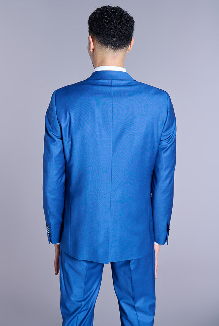 Laine mélangée — Veste de costume ajustée et bi-stretch Jerem, coupe ajustée