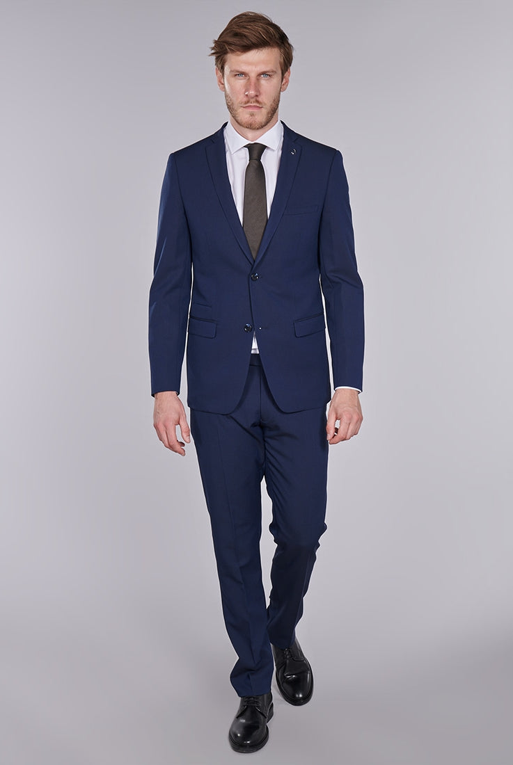 Veste de costume stretch Jerem, coupe ajustée, poche poitrine