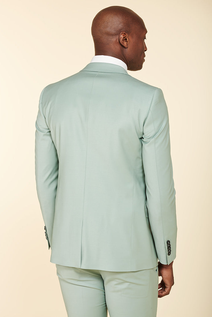Veste de costume ajustée et bi-stretch, laine mélangée Jerem, entièrement doublée