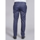 Stretch semi-plain suit trousers