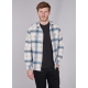 Oversized plaid overshirt