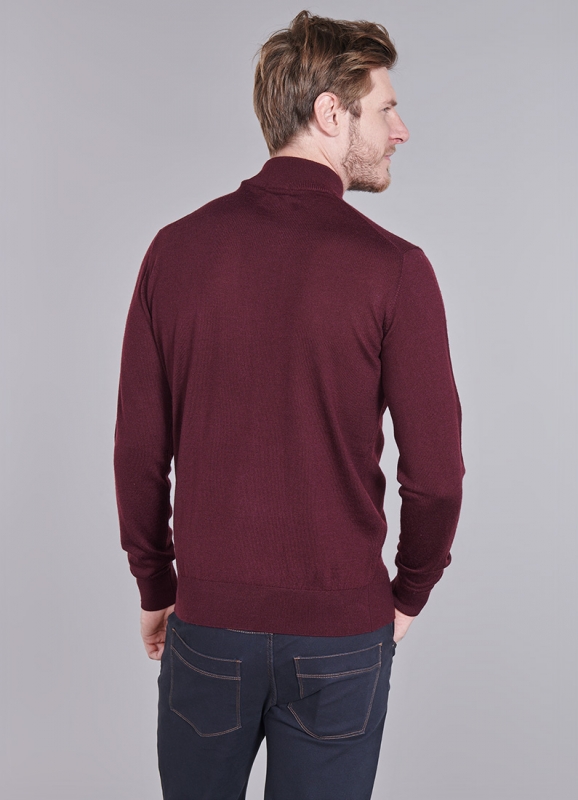 Funnel neck jumper