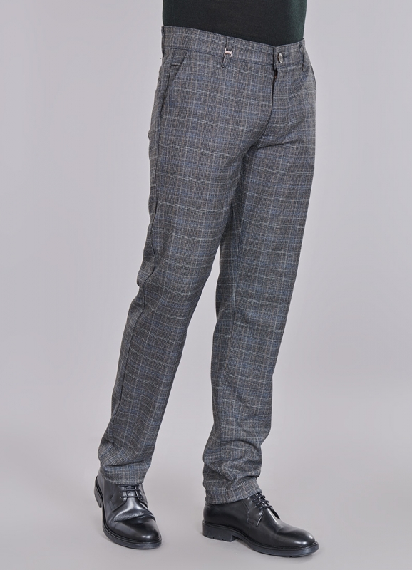 Polyviscose patterned pants