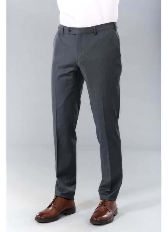 Bi-stretch Fil-à-fil washable stretch formal trousers