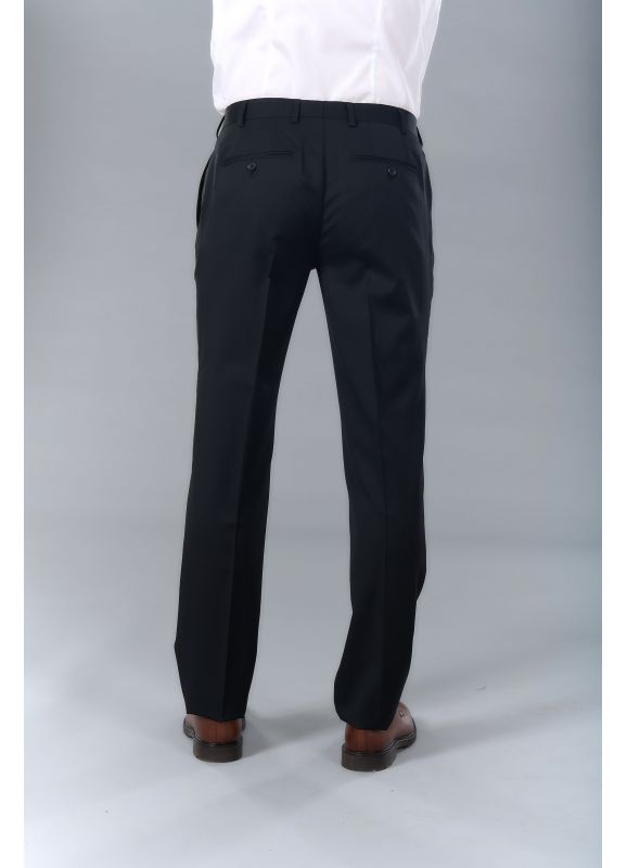 PANTALON DE COSTUME EN LAINE VIERGE CHINÉE